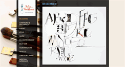 Desktop Screenshot of kalligrafie.at