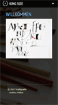Mobile Screenshot of kalligrafie.at